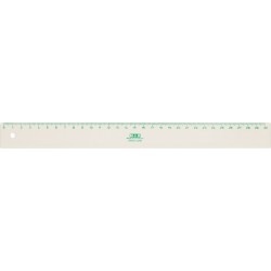 M+r règle "green line", 300 mm, en matériau biologique