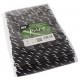 Papstar paille en papier "pure", 150 mm, noir / blanc