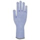 Papstar gant de protection anti-coupures, taille xl, bleu
