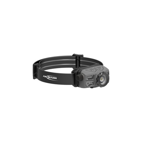 Ansmann lampe frontale led à capteur hd450frs, 450 lumen