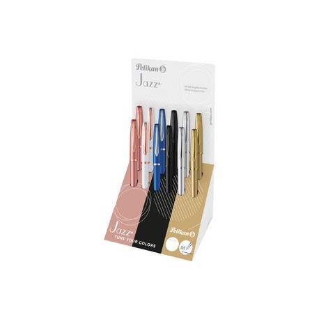 Pelikan stylo à bille jazz noble elegance, présentoir de 12