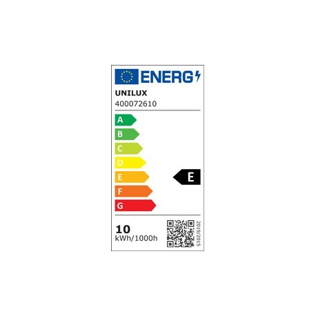 Unilux lampadaire à led ambiance lumi, bleu