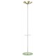 Unilux portemanteau aurora, hauteur: 1.680 mm, blanc/rouge