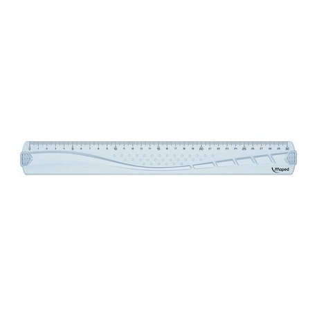 Maped règle plate geometric, 300mm, pour gauchers