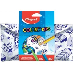 Maped trousse à colorier avec feutres & crayons de couleur