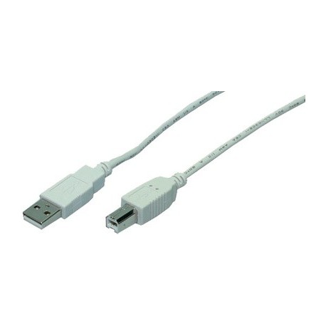 Logilink usb 2.0 kabel, usb-a - usb-b stecker, 3,0 m