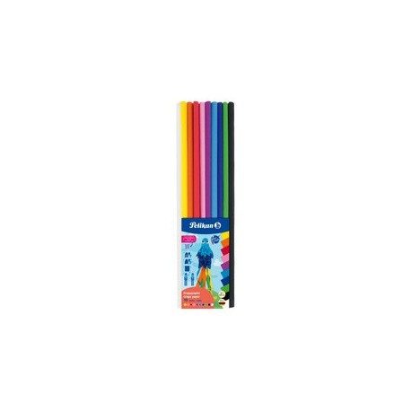 Pelikan papier crépon, (l)500 x (l)2.000 mm, assorti