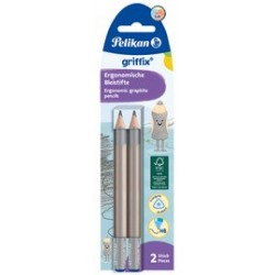 Pelikan crayon de papier griffix, mine: hb, carte blister