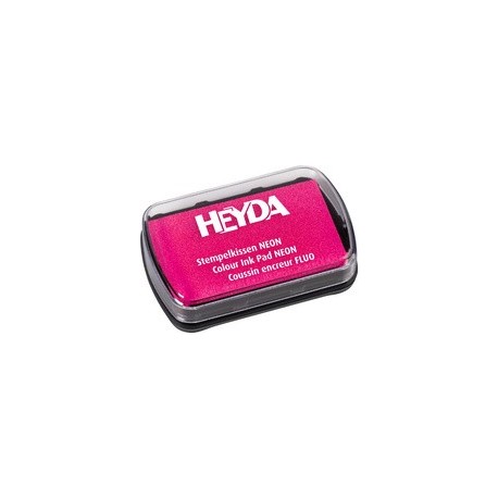 Heyda tampon encreur "fluo", rose vif fluo