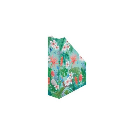 Herlitz porte-revues en carton ondulé ladylike "jungle", a4