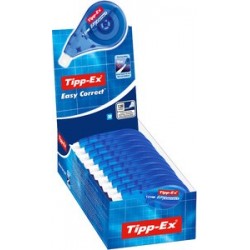 Tipp-ex roller correcteur easy correct, 4,2 mm x 12 m (LOT DE 10)