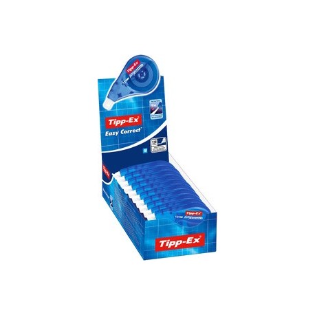 Tipp-ex roller correcteur easy correct, 4,2 mm x 12 m (LOT DE 10)