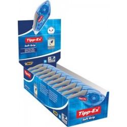 Tipp-ex roller correcteur soft grip, 4,2 mm x 10 m (LOT DE 10)