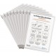 Tarifold poche à pivot sterifold standard, a4, blanc (LOT DE 10)