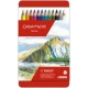 Caran d'ache crayons de couleur pablo, étui métal de 120