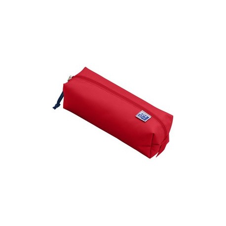 Oxford trousse, polyester, rectangulaire, grand, rouge