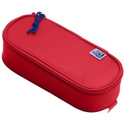 Oxford trousse, polyester, oval, bleu