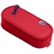 Oxford trousse, polyester, oval, jaune