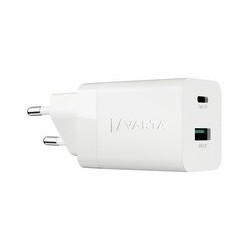 Varta chargeur secteur usb "speed charger", 38 watts, blanc