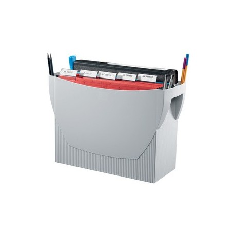 Han boîte pour dossiers suspendus "swing", plastique, bleu