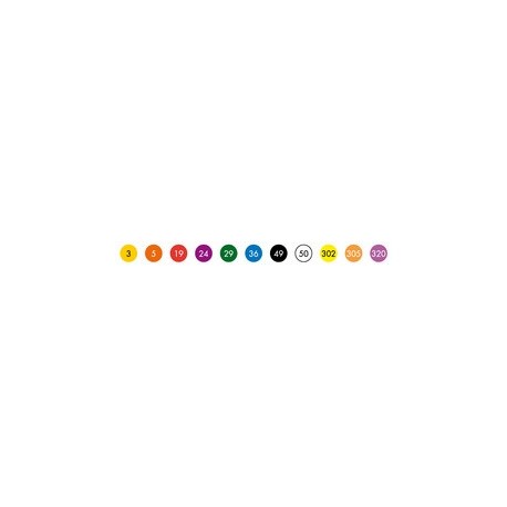 Sakura marqueur industriel "solid marker", jaune fluo