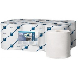 Tork reflex rouleau de papier d'essuyage multi-usage, blanc (LOT DE 6)