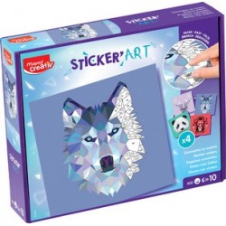 Maped creativ collage sur chiffres sticker'art creative set