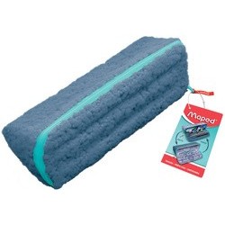 Maped trousse à ouverture xxl effet, velours rose