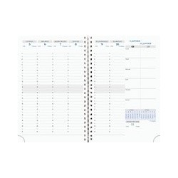 Exacompta agenda de bureau sad 22w, 2023/2024, 16 mois (LOT DE 5)