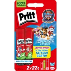 Pritt colle multi-usage bts 2023 "pat patrouille", 2 x 22 g,