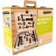 BrÜder mannesmann jeu d'outils ecoline, mallette, 108 pièces