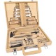 BrÜder mannesmann jeu d'outils ecoline, mallatte, 75 pièces