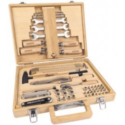 BrÜder mannesmann jeu d'outils ecoline, mallatte, 75 pièces
