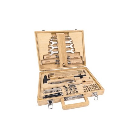BrÜder mannesmann jeu d'outils ecoline, mallatte, 75 pièces