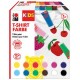Marabu kids peinture pour t-shirt, 36 ml, tube, set de 12