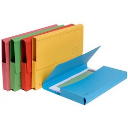 Exacompta pochette document forever, a4, jaune (LOT DE 10)
