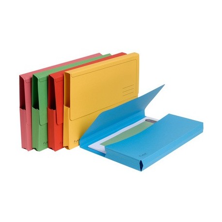 Exacompta pochette document forever, a4, jaune (LOT DE 10)