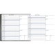 Quo vadis agenda de poche "minibest" 75 x 140 mm, 2024, noir