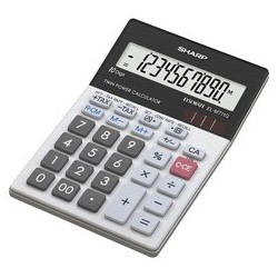Sharp calculatrice de bureau modèle el-m711ggy