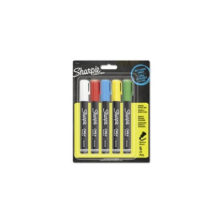 Sharpie marqueur craie, blister de 2, blanc
