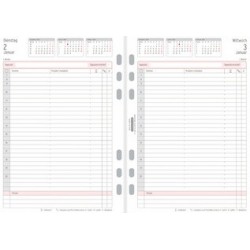 Chronoplan tagesplan 2024, 1 tag/1 seite, din a5