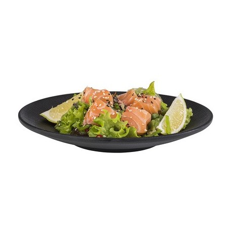 Aps assiette plate nero, diamètre: 260 mm, noir