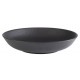Aps assiette creuse, diamètre: 225 mm, noir