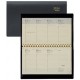 Brepols agenda semainier "accent", 2024, 90 x 160 mm, noir