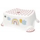 Keeeper kids marchepied "tomek rainbow", blanc