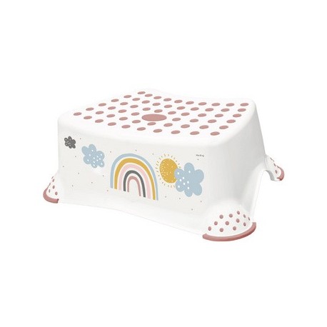 Keeeper kids marchepied "tomek rainbow", blanc