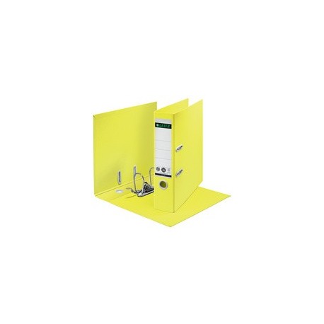 Leitz classeur recycle, 180 degrés, 80 mm, jaune (LOT DE 10)