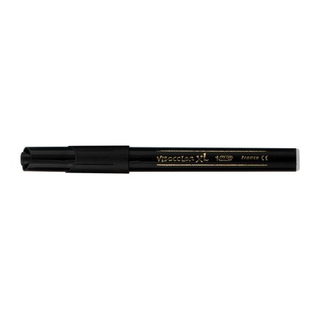 Bic kids feutres "visacolor xl", 12 pièces, noir