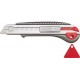 Nt cutter l-2000rp, boîtier en aluminium, 18 mm, anthracite