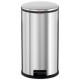 Hailo poubelle à pédale design pure l, 20 litres, acier inox